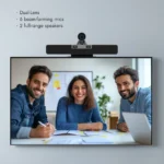 RB20 Dual-lens 4K All-in-One USB Video Bar - Image 6
